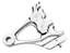 PM ONE-PIECE REAR BRAKE CALIPERS FOR SOFTAIL - view 1