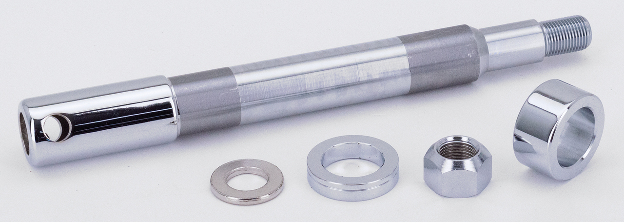 CHROME PLATED FRONT AND REAR AXLES - view 1