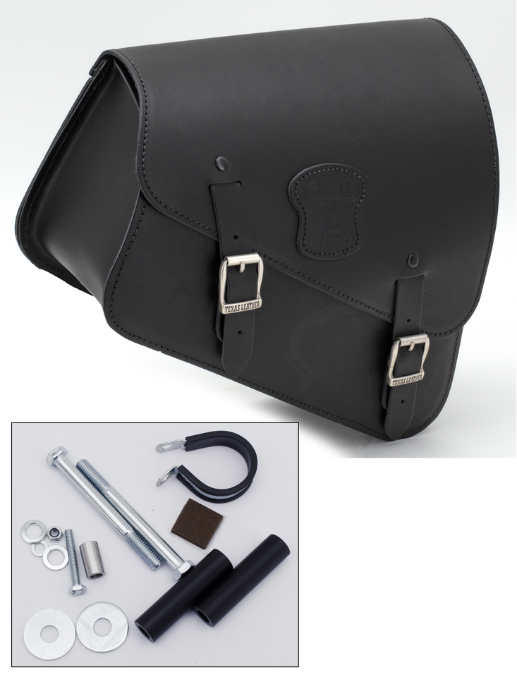 TEXAS LEATHER SPORTSTER FRAME BAG WITH BOTTLE HOLDER Secondary image