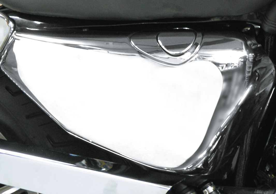 CHROME FRAME COVERS FOR SPORTSTER - view 1