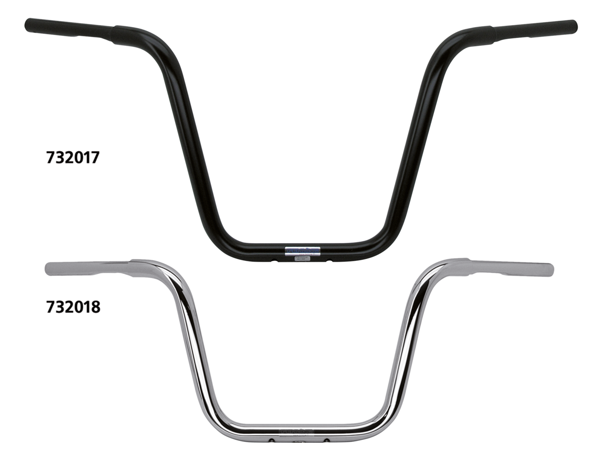 FEHLING 1 1/4 INCH FAT APE HANGER HANDLEBARS - view 1