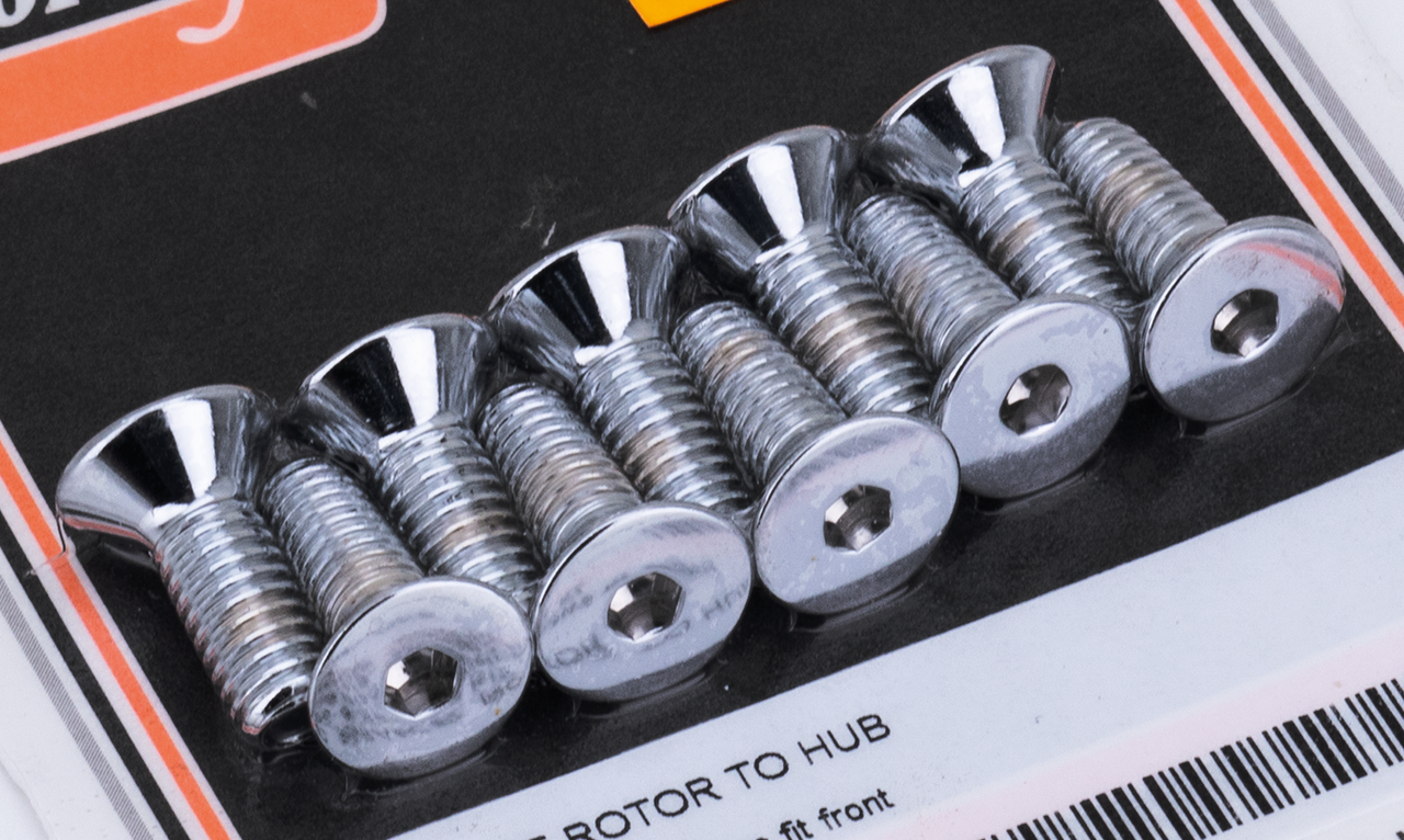 BRAKE ROTOR SCREWS & NUTS FOR SPORTSTER - view 1 Main image