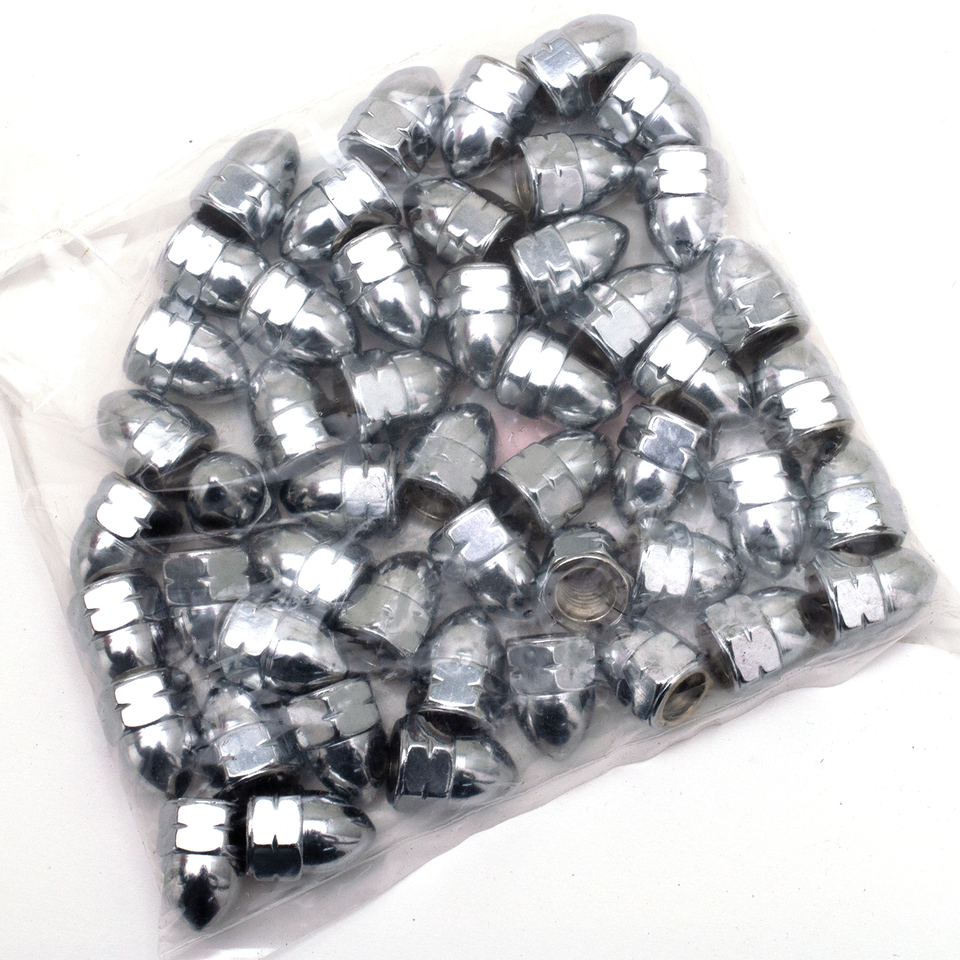 SHOW-CHROME ACORN STYLE NUTS - view 1 Main image