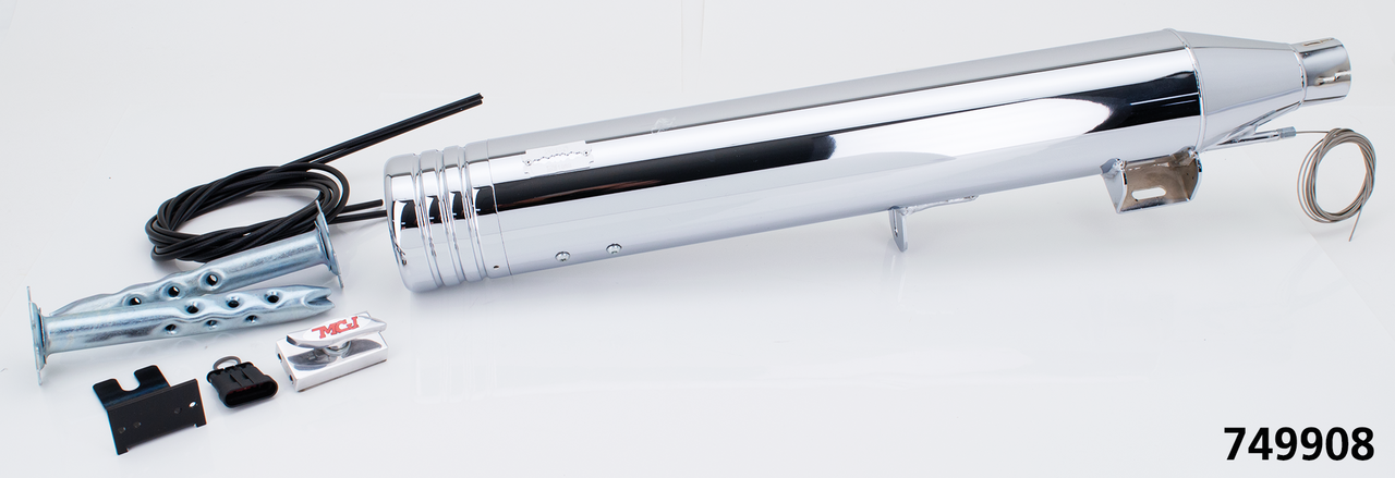 MCJ ADJUSTABLE EXHAUSTS FOR DYNA - view 1 Main image