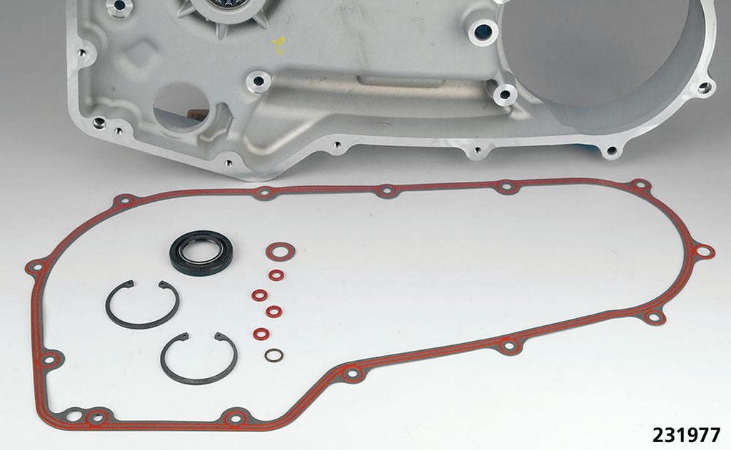 GASKETS, O-RINGS AND SEALS FOR PRIMARY ON 2006-2017 6-SPEED TWIN CAM - view 2