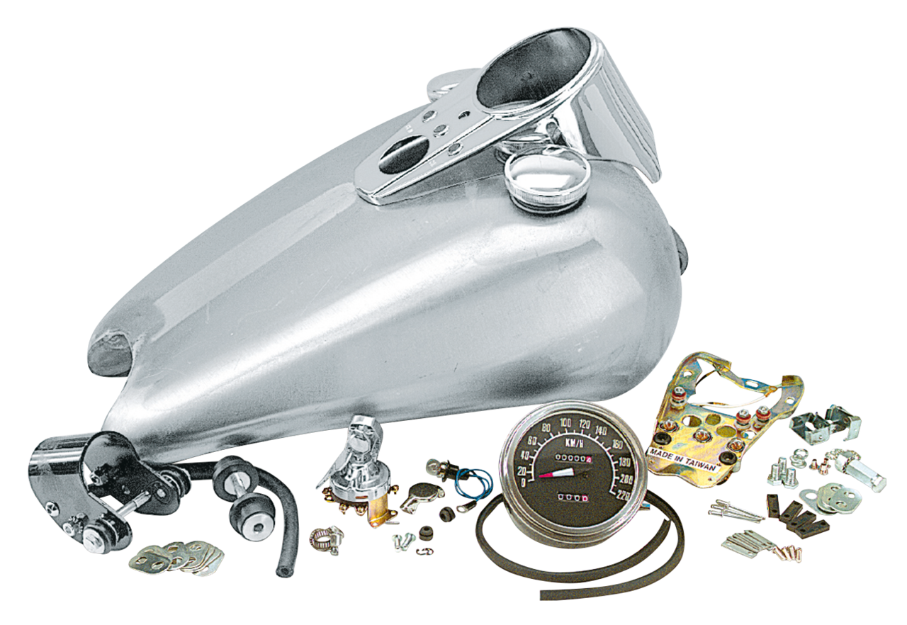 ONE PIECE STRETCHED TANK, DASH & SPEEDO KITS FOR SPORTSTER - view 2
