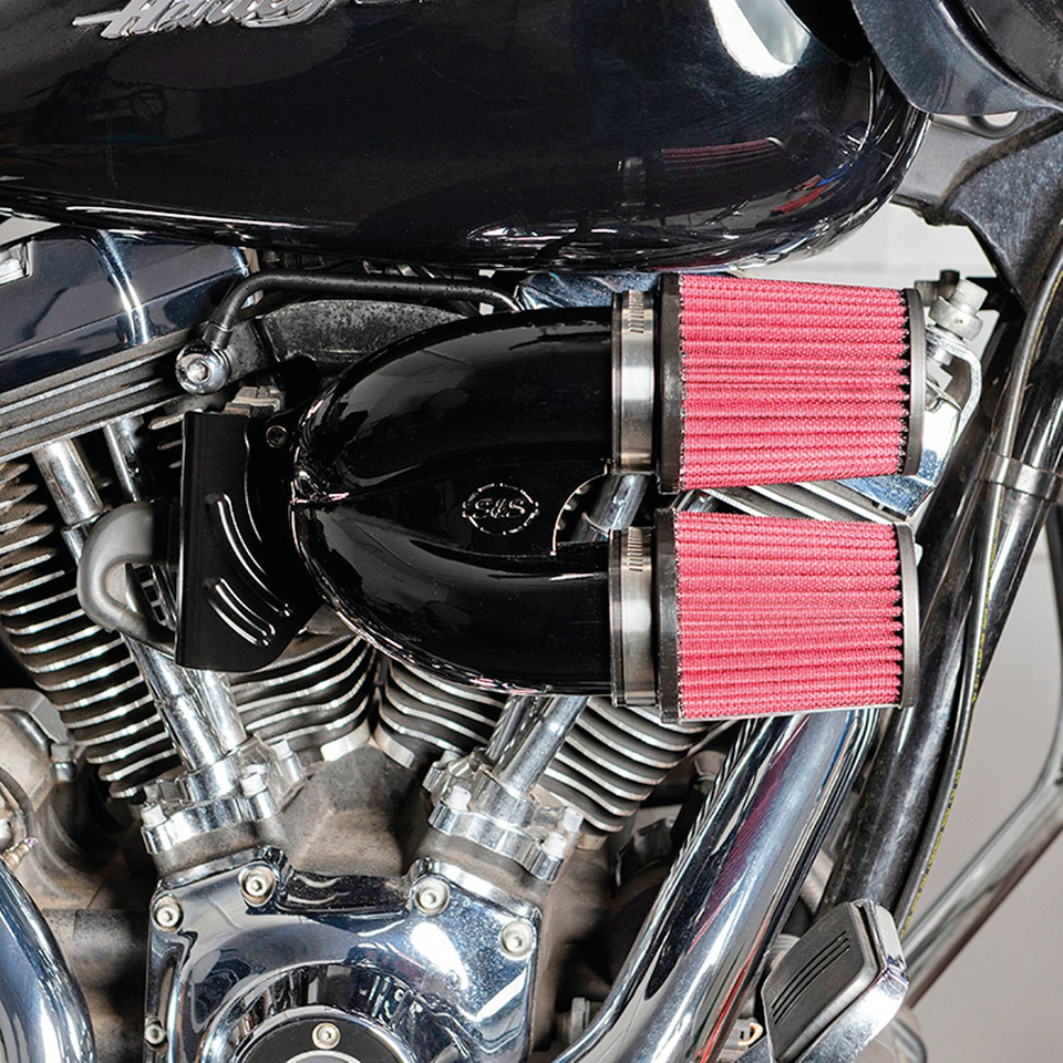 S&S SINGLE BORE TUNED INDUCTION SYSTEM - view 1