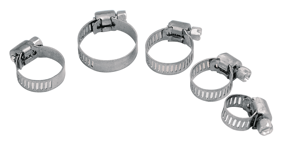 STAINLESS STEEL UNIVERSAL HOSE CLAMPS - view 1 Main image