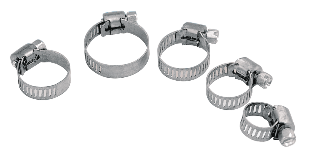 STAINLESS STEEL UNIVERSAL HOSE CLAMPS - view 1