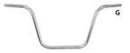 ZODIAC ONE INCH DIAMETER APE HANGER HANDLEBARS - view 3