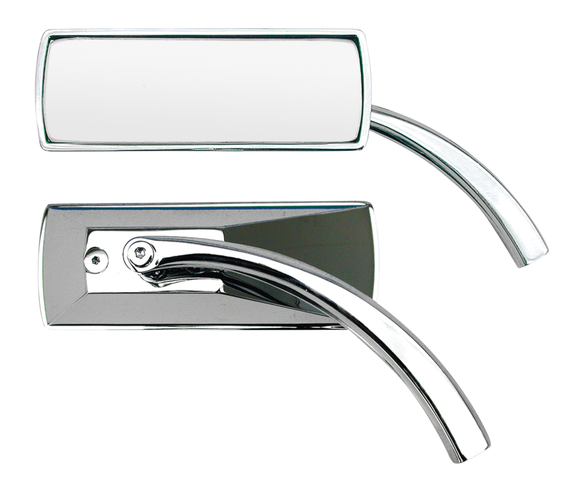 SLIM LINE CHROME BILLET ALUMINUM MIRROR Secondary image