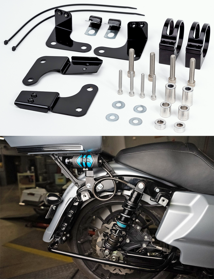 LEGEND SUSPENSION REVO-ARC ADJUSTABLE SHOCKS REMOTE RESERVOIR - view 1