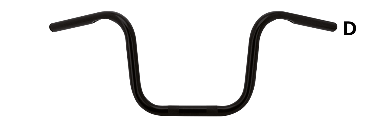 ZODIAC ONE INCH DIAMETER APE HANGER HANDLEBARS - view 1 Main image