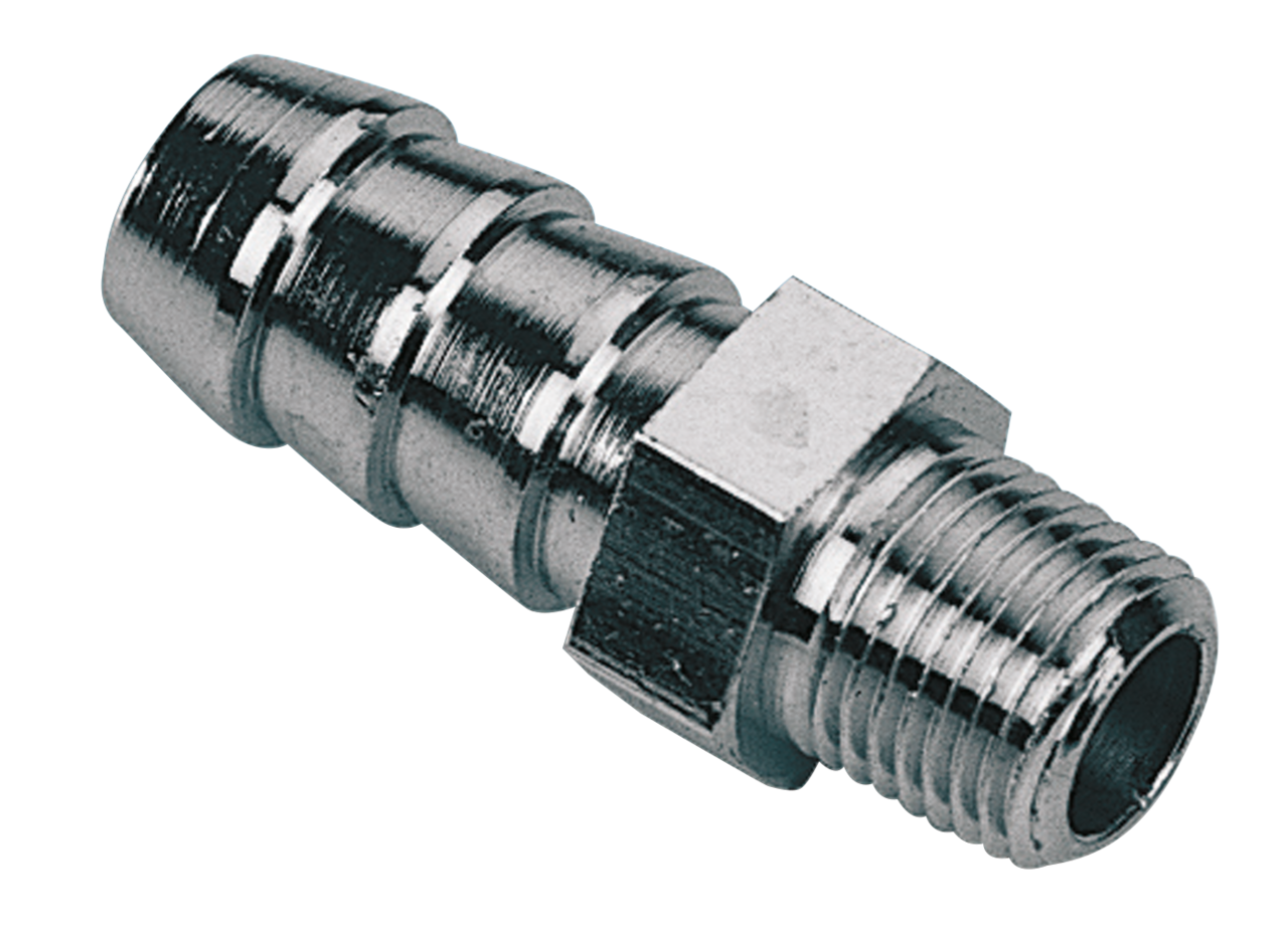 CHROME OIL LINE FITTING - view 3