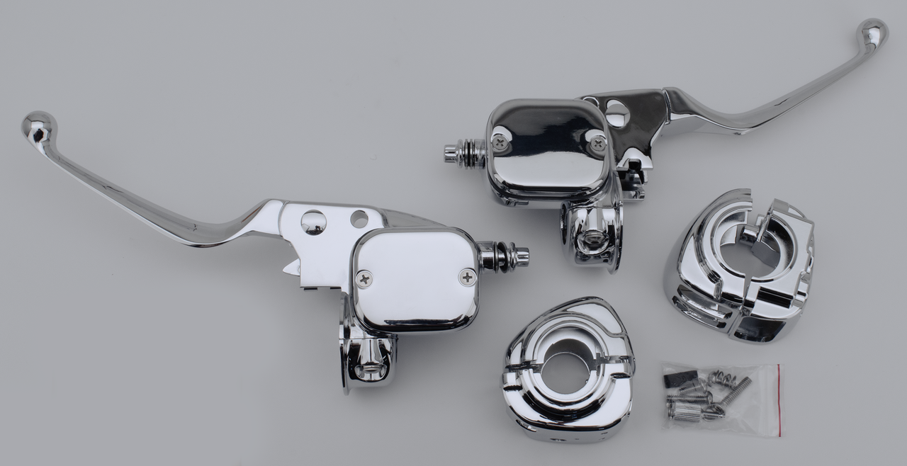 CHROME HANDLEBAR CONTROL KITS - view 1