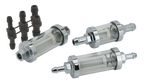CHROME SEE-THROUGH FUEL FILTER - view 2
