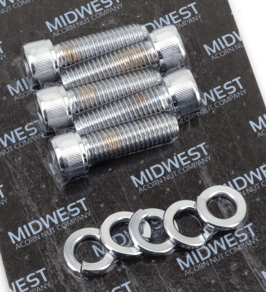 CHROME PLATED SPROCKET & PULLEY BOLTS & SCREWS - view 1 Main image