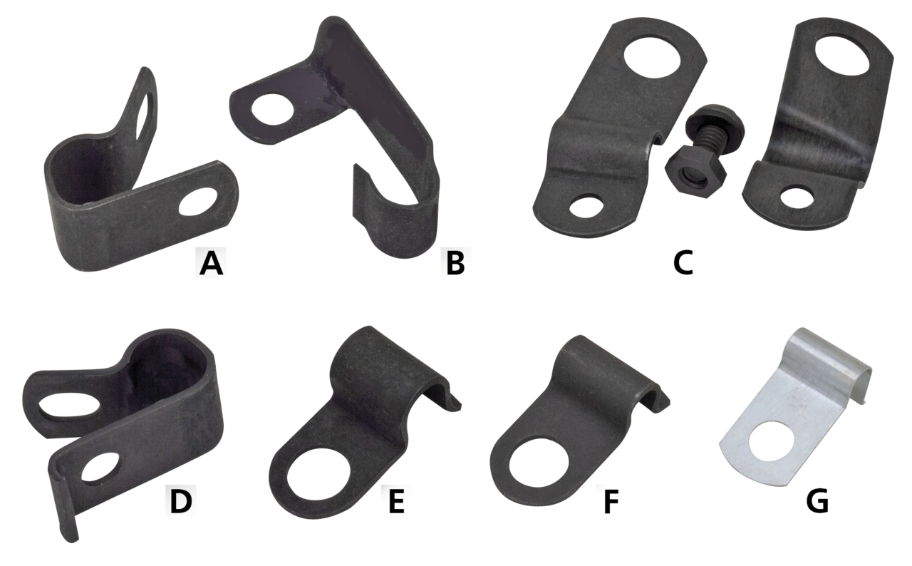REPLICA SPEEDO CABLE CLAMPS FOR VINTAGE MODELS - view 1 Main image
