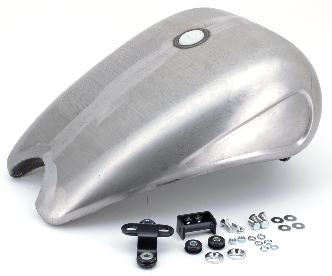ONE PIECE 2" STRETCHED STEEL TANK WITH INDENTS - view 1 Main image