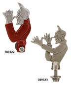 DEVIL LICENSE PLATE TOPPERS & FENDER ORNAMENTS - view 2