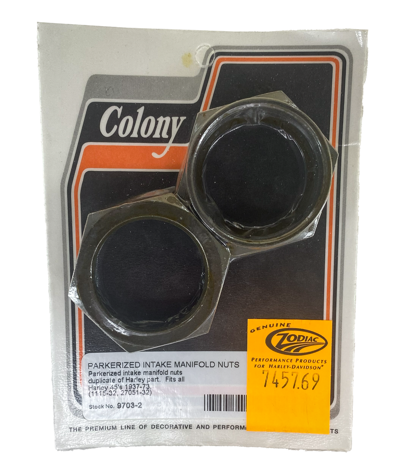 MANIFOLD PARTS FOR 45CI, EARLY OHV & SIDE VALVE MODELS - view 1