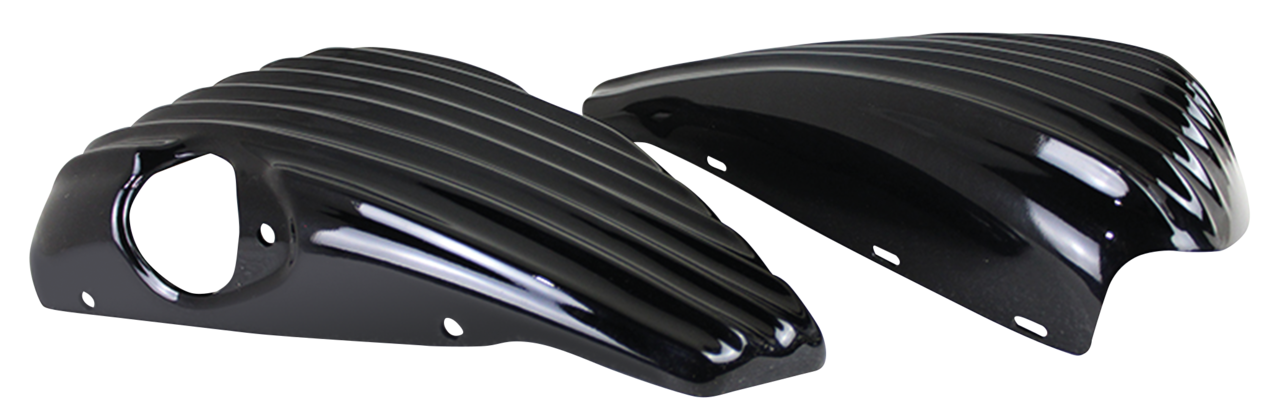 RIBBED FRAME COVERS FOR SPORTSTER - view 1