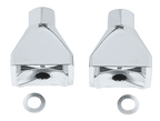 CHROME AXLE ADJUSTER CAPS - view 2
