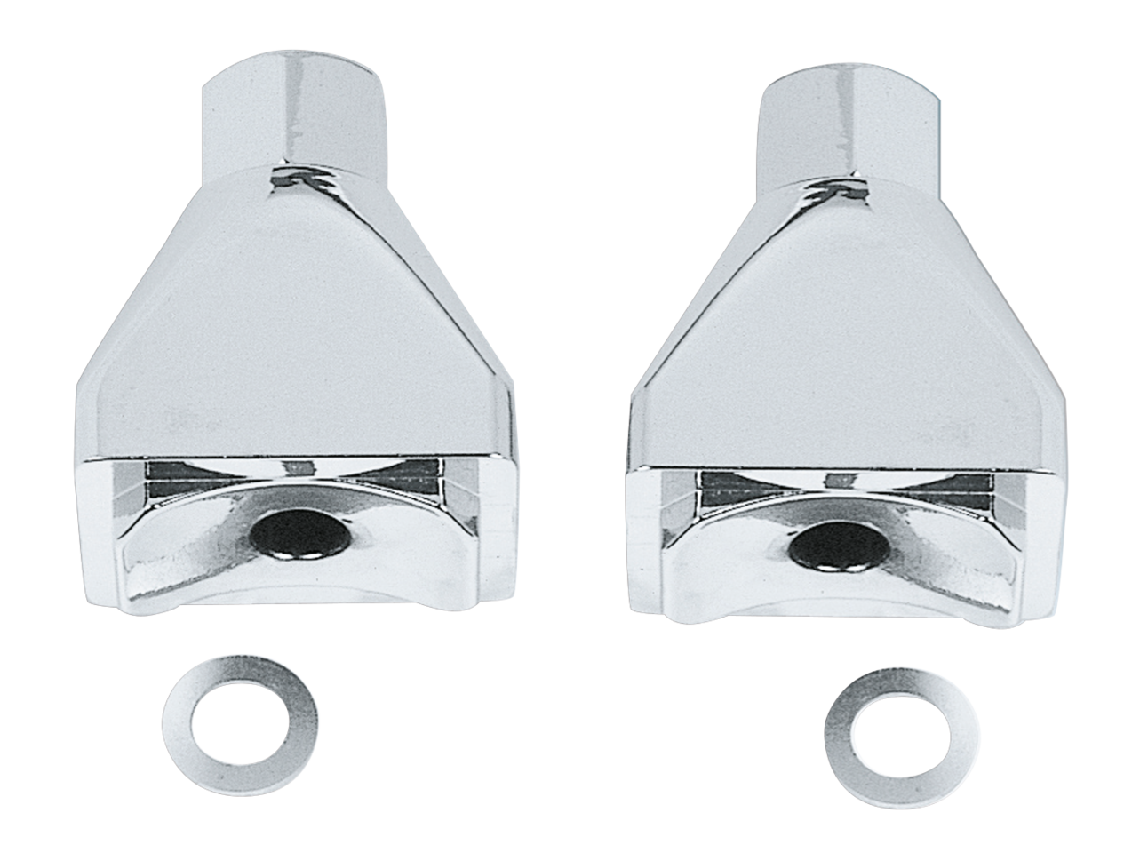 CHROME AXLE ADJUSTER CAPS - view 2