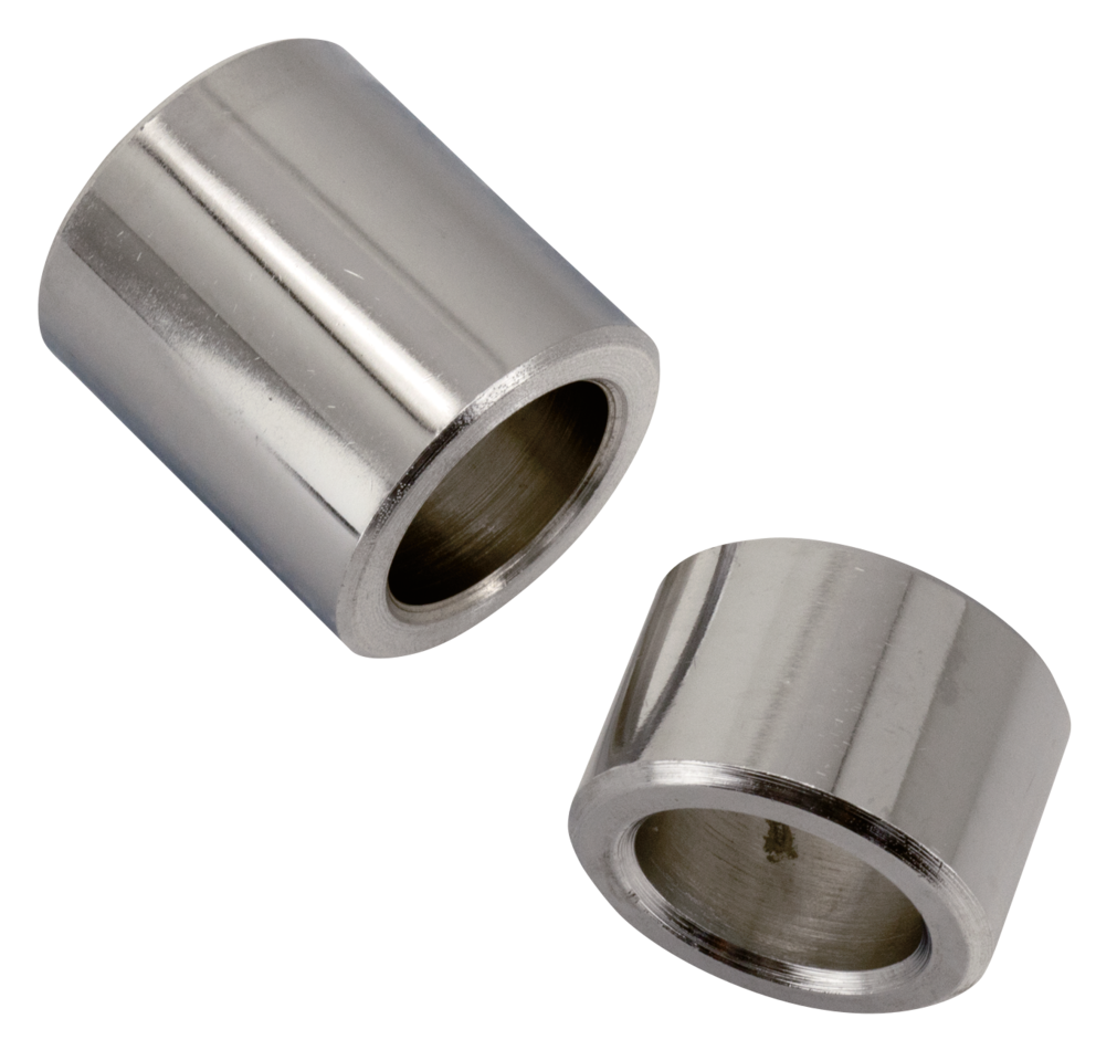 CHROME WHEEL SPACERS FOR 25MM FRONT AXLES - view 1