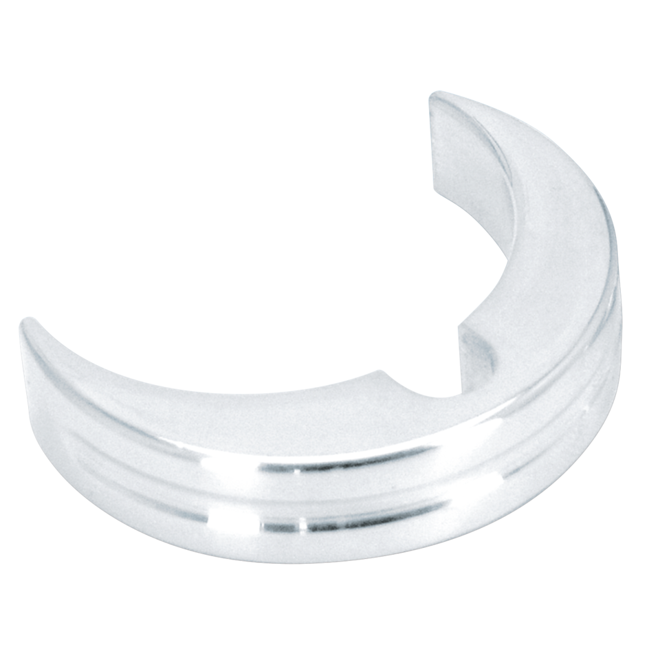 POLISHED ALUMINUM PUSH ON CABLE CLAMPS - view 1 Main image