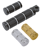 RETRO STYLE KNURLED BILLET ALUMINUM FOOT & SHIFTER PEGS - view 3