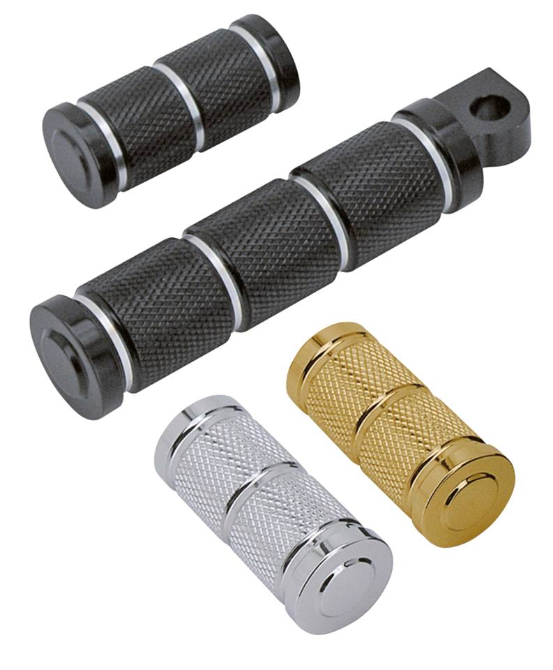 RETRO STYLE KNURLED BILLET ALUMINUM FOOT & SHIFTER PEGS - view 3