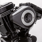 S&S STEALTH CARBON TEARDROP AIR CLEANER - view 2