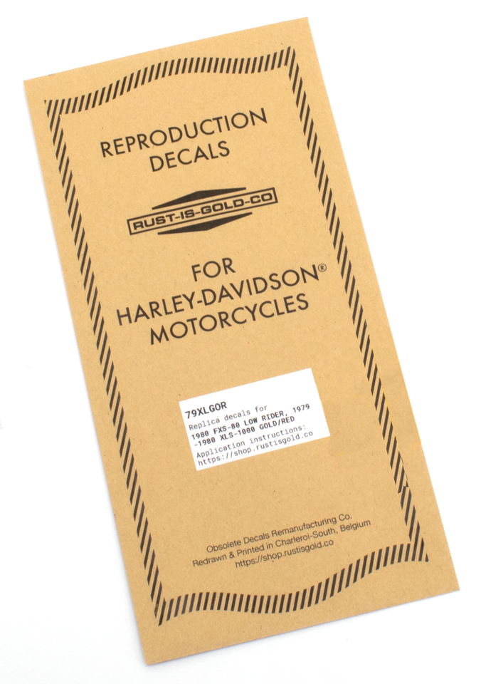 REPLICA OBSOLETE DECALS BY RUST IS GOLD CO. - view 2