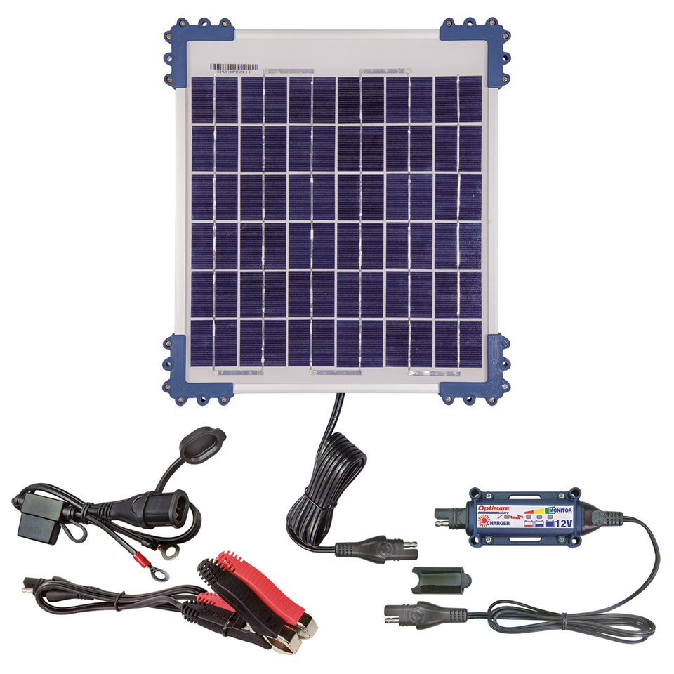 OPTIMATE SOLAR 12V CHARGE & MONITOR SYSTEM - view 1
