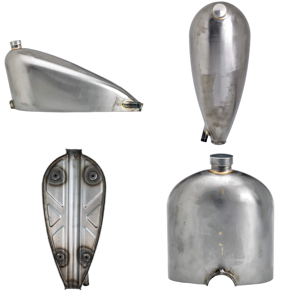 LOWBROW CUSTOMS NARROW SPORTY FRISCO GAS TANK - view 3