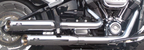 MCJ ADJUSTABLE EXHAUSTS FOR MILWAUKEE EIGHT SOFTAIL - view 1