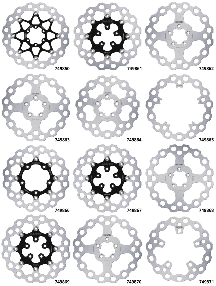 GALFER "CUBIQ" DISC BRAKE ROTORS - view 1 Main image