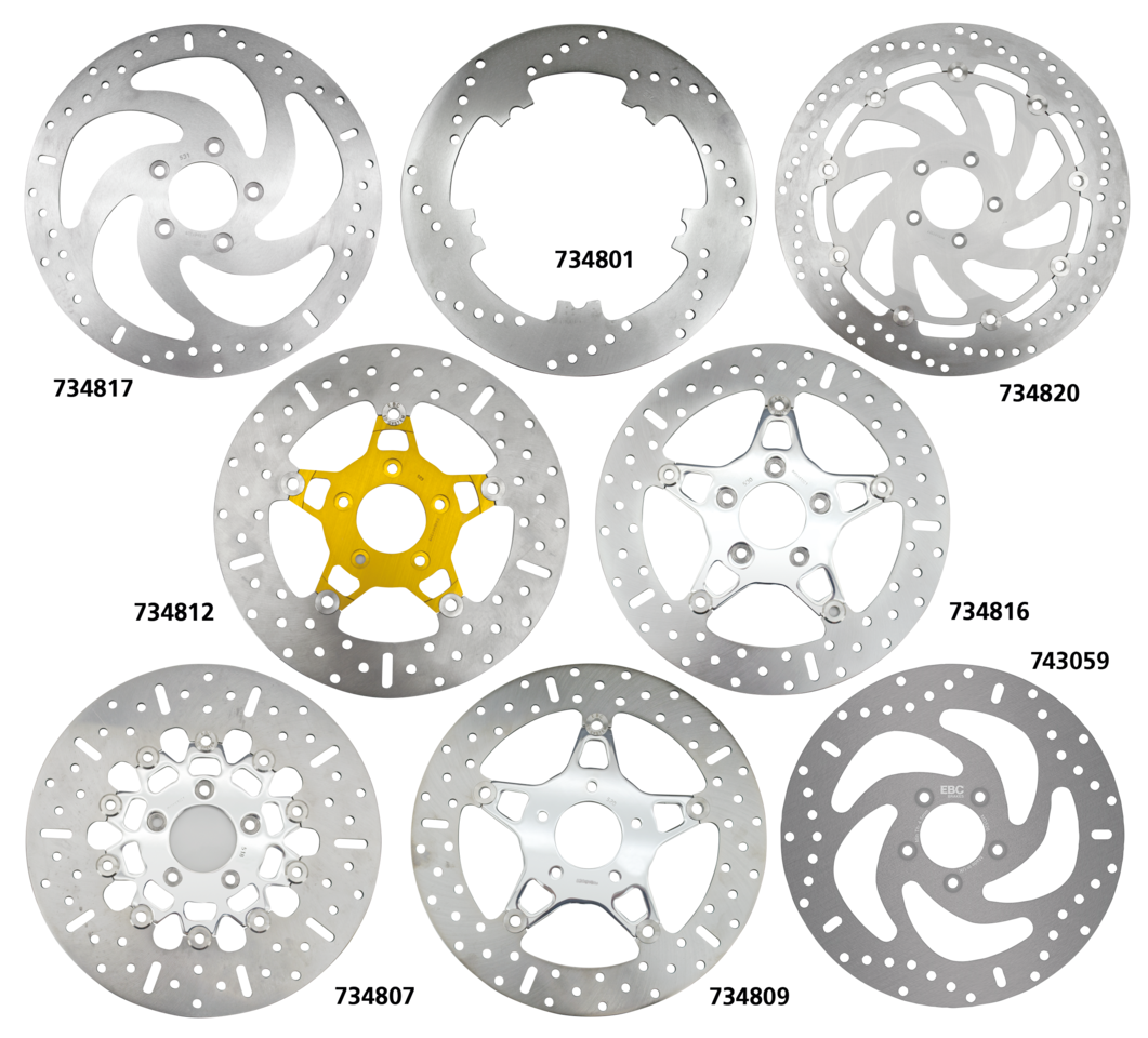EBC STAINLESS STEEL DISC BRAKE ROTORS - view 2