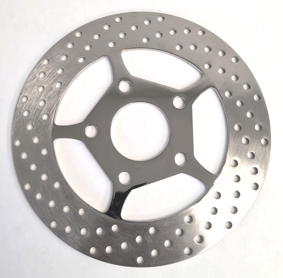 TOLLE CHROME FIVE SPOKE DISC ROTORS - view 1 Main image