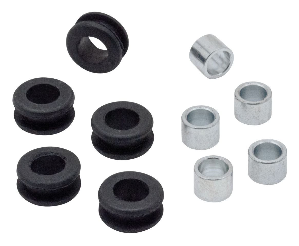 CHAIN GUARD MOUNTING RUBBERS & BUSHING - view 1