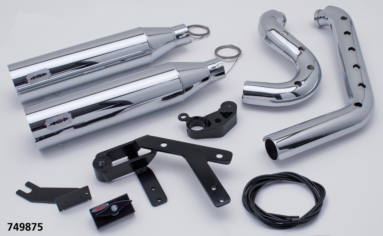 MCJ ADJUSTABLE 2-INTO-2 FOR MILWAUKEE EIGHT SOFTAIL - view 1