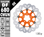 GALFER "WAVE" FLOATING DISC BRAKE ROTORS - view 2