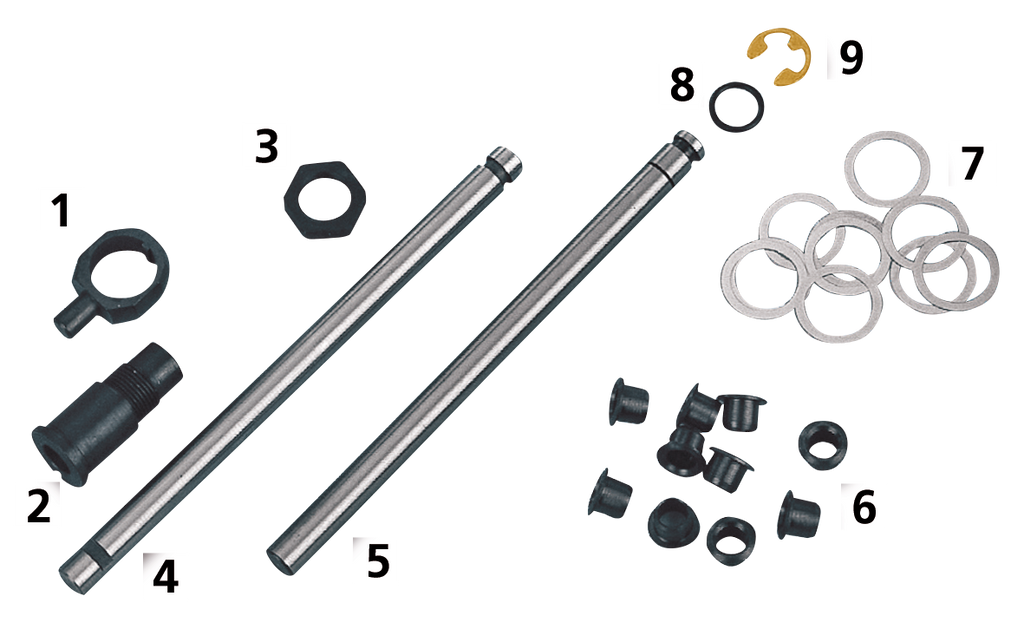 SHIFTER PARTS FOR 45CI MODELS - view 2
