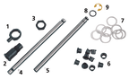 SHIFTER PARTS FOR 45CI MODELS - view 2