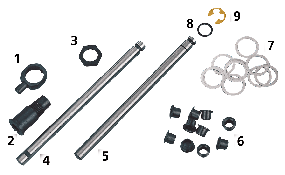 SHIFTER PARTS FOR 45CI MODELS - view 2