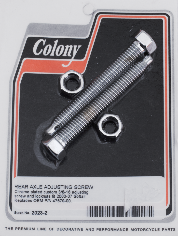 COLONY REAR AXLE ADJUSTERS (1) - view 1 Main image