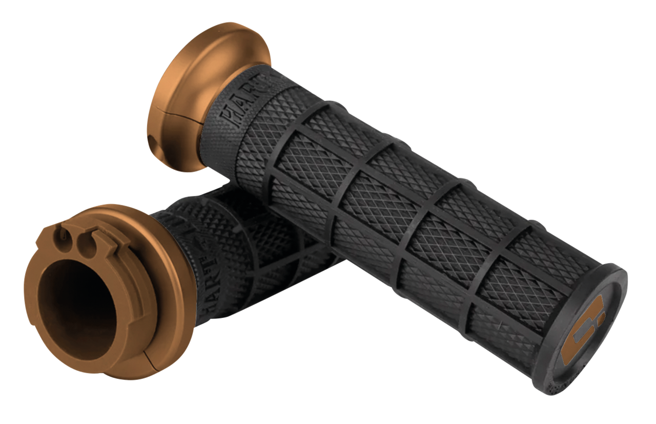 ODI HART-LUCK LOCK-ON SIGNATURE FULL-WAFFLE SLIP-ON GRIPS - view 1 Main image