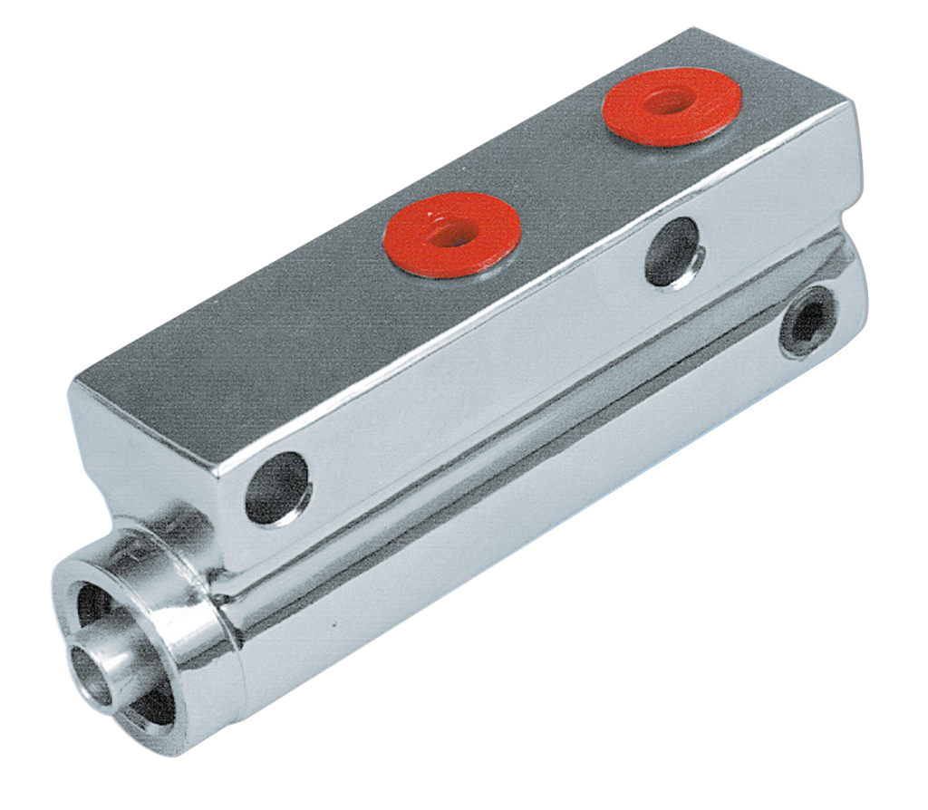 FX STYLE CHROME REAR MASTER CYLINDER - view 1