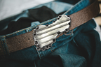 CAM COVER STYLE BELT BUCKLE - view 3